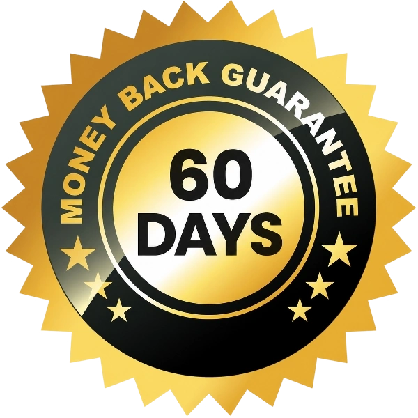 GutDrops 60-day money-back guarantee