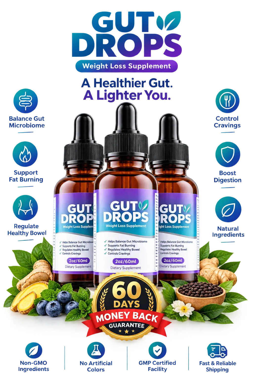 GutDrops | Official Website | Daily Digestive Wellness Drops